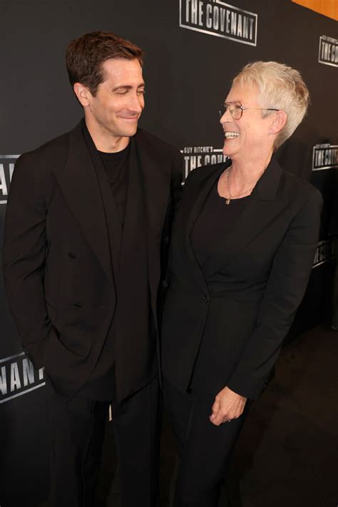 Jake Gyllenhaal And Jamie Lee Curtis At Guy Ritchie’s The Covenant Los Angeles Premiere