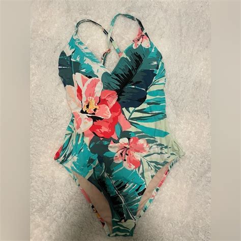 Kona Sol Swim Kona Sol Floral One Piece Poshmark