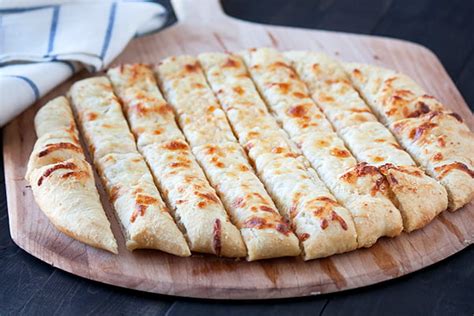 Cheesy Garlic Beer Breadsticks - Handle the Heat