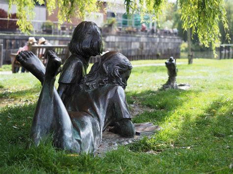 Alice And The White Rabbit Guildford England Atlas Obscura