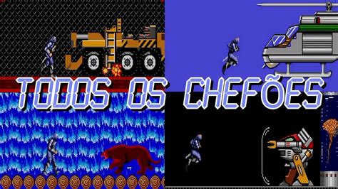 Todos Os Chef Es De Cyber Shinobi All Bosses Of Cyber Shinobi Youtube