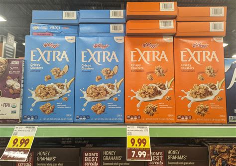 Save On Kelloggs Extra Granola Cereal At Kroger As Low As Per Box