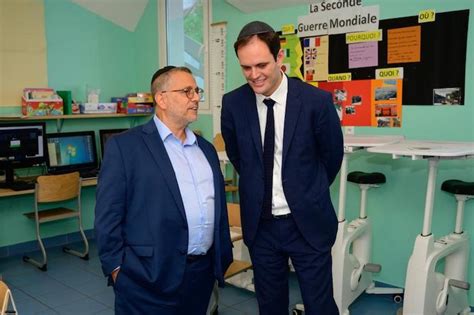 Une D L Gation Du Crif Visite Le Complexe Scolaire Beth Rivkah