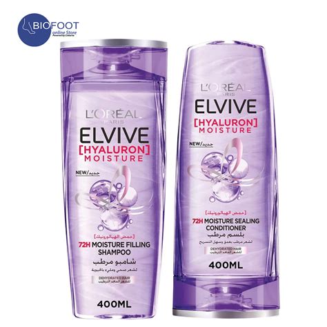 Loreal Paris Elvive Hyaluron Moisture Shampoo And Conditioners 400ml