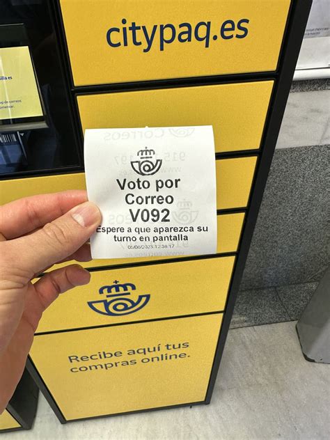 Javizone On Twitter Estoy En La Oficina De Correos Para Votar Por