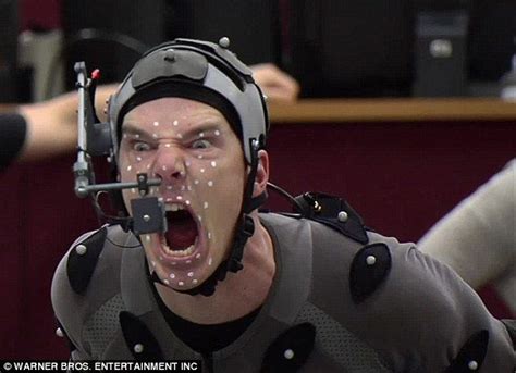 Benedict Cumberbatch Gets Into Character As Fearsome Dragon Benedict