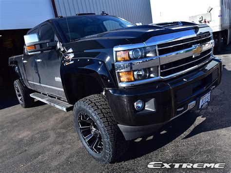 2019 Chevrolet Silverado 3500 Hd 20x10 Fuel Offroad Wheels 35x125r20 Nitto Tires Bds