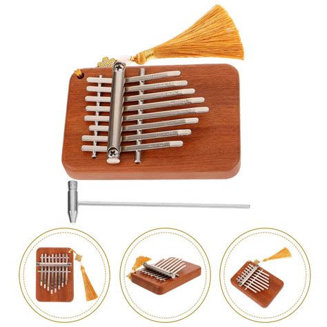 Pcs Kalimba Holz Kalimba Tragbares Daumen Klavier Mini Daumen Finger