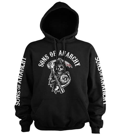 Officially Licensed Sons Of Anarchy Logo Hoodie S 5xl Sizes Etsy