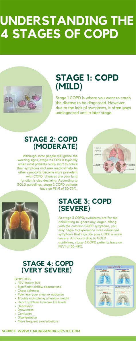 Infographic Understanding The 4 Stages Of Copd In 2022 Copd