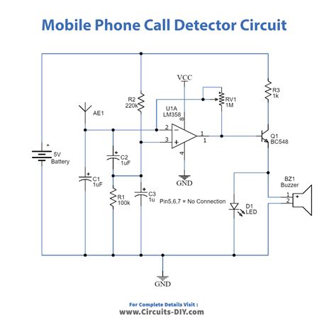 Mobile Phone Signal Detector Circuit Diagram How To Make A C