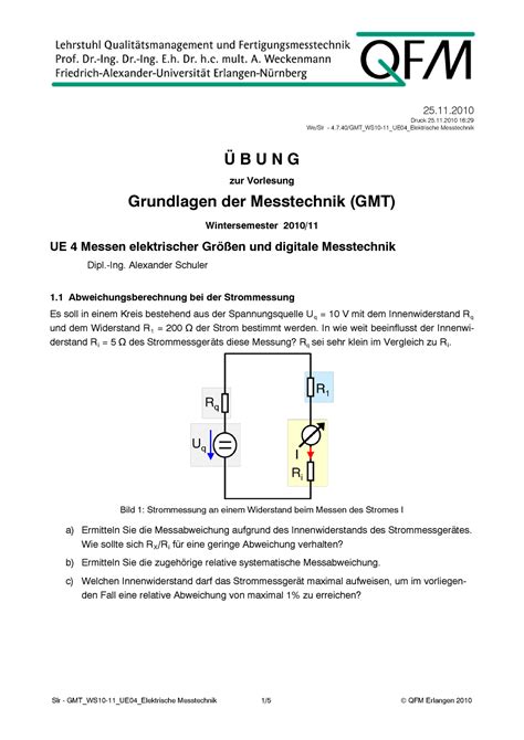 Bungen Elektrische Messtechnik Druck Messtechnik