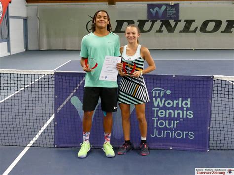 Badischer Tennis Doppelerfolg für Julia Stusek und Phillipp Rein beim