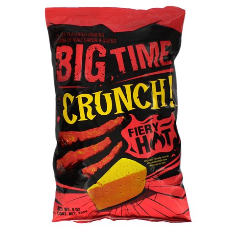 Big Time Crunch Fiery Hot Cheese Snacks Shop Chips At H E B