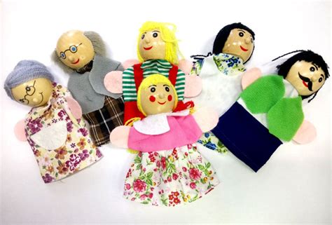 Пальчиковый театр BK Toys Семья 6 героев 2012-42 – низкие цены, кредит ...