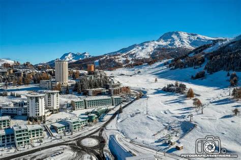 Maltempo Neve Sulle Alpi Incanto A Sestriere Foto