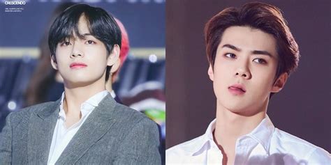 7 K Pop Idol Ini Tetap Kece Meski Dalam Foto Kualitas Jelek V BTS