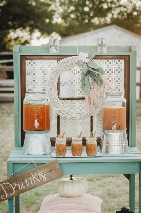 Fall Bridal Shower Centerpieces Ideas