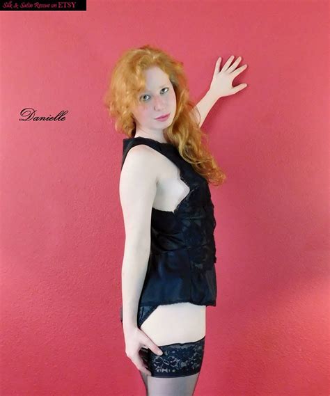 Vintage S Sexy BLACK NYLON And Sheer Lace BABYDOLL Top Sleepwear Baby Doll Nightwear Lingerie