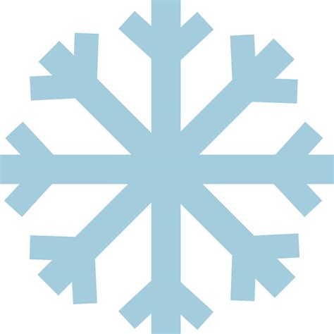 Blue snowflake, illustration, vector on a white background. 13822394 ...