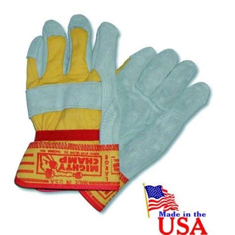 COTTON – 1016 WHITE OX 22 OZ ELASTIC WRIST GLOVE | American Glove