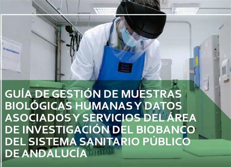 Portada Biobanco del Sistema Sanitario Público de Andalucía