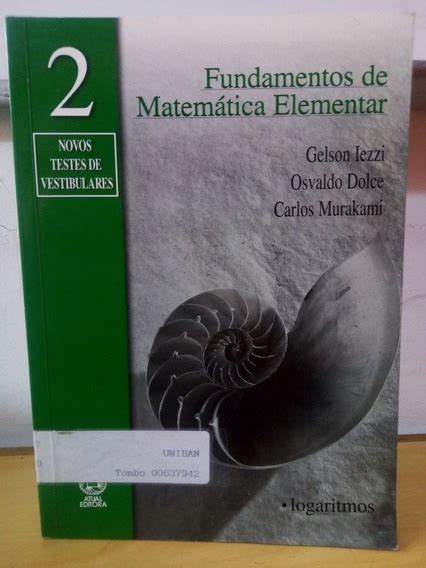 Fundamentos De Matemática Elementar Vol 2 Pdf - Fundamentos De Matematica Elementar Vol.2 Pdf | MercadoLivre 📦