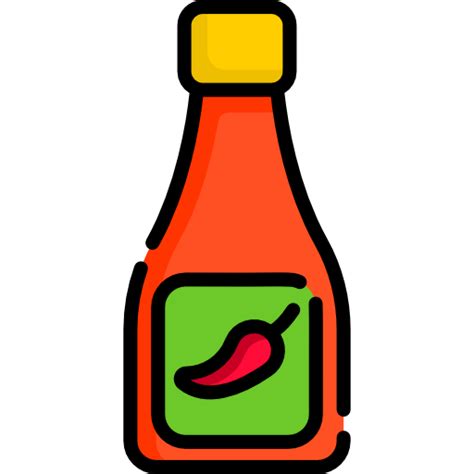 Chili Sauce Special Lineal Color Icon Freepik