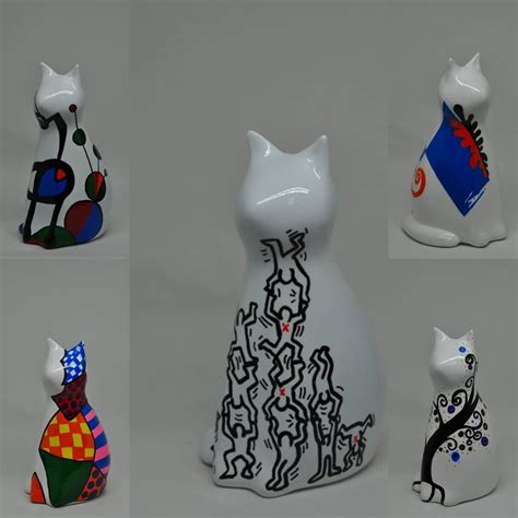 Bastet façon Keith Haring Henri Matisse Joan Miro Natacha Wescoa