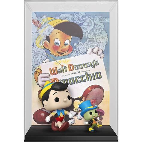 Figura Pop Movie Posters Disney Th Anniversary Pinocchio