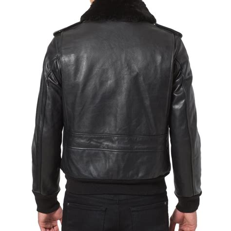 Schott Nyc Leather Flight Jacket Sm Black New Collection