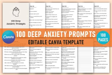 Deep Anxiety Prompts For Canva Graphic By Shumaya Creative Fabrica