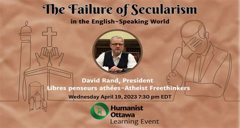 The Failure Of Secularism — Humanist Ottawa Libres Penseurs Athées