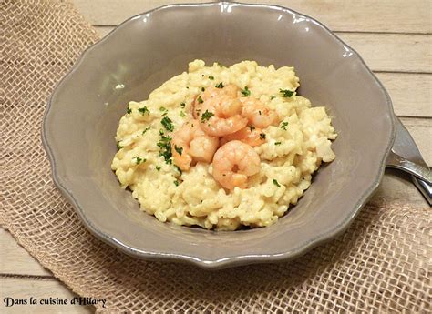 Dans La Cuisine D Hilary Risotto Au Lait De Coco Crevettes Et Curry