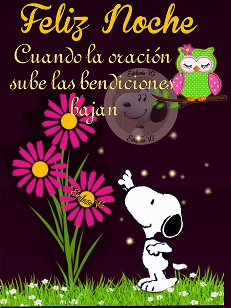 Pin De Rosalia Toledo Rodriguez En Snoopy Saludos De Buenas Noches