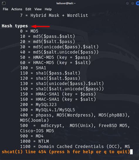 How To Use Hashcat In Kali Linux The Linux Forum