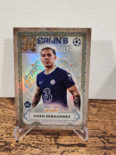 Topps Merlin Uefa Enzo Fernandez Rc Merlins Masters Mm