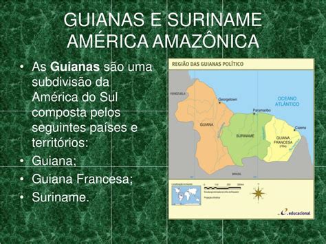 PPT SUB REGIÕES DA AMÉRICA LATINA PowerPoint Presentation free download ID