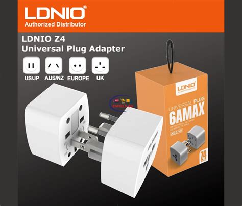 LDNIO Z4 Multi Functional Universal Socket Us Adapter