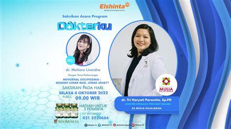 Dokterku Mengenal Dislipidemia Adakah Lemak Baik Lemak Jahat Dr