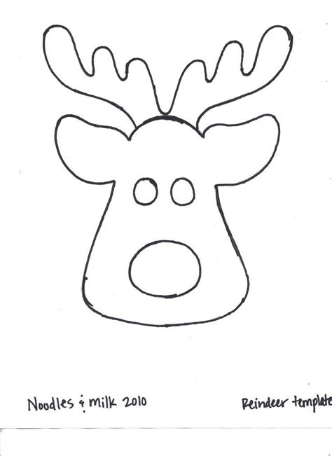 Free Printable Reindeer Crafts