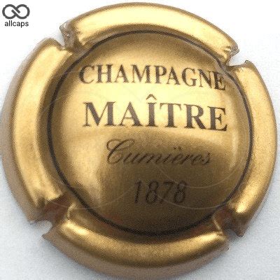 Capsule 9 Or Bronze Et Noir Champagne Maitre AllCaps