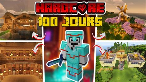 J ai Survécu 100 jours sur ma Survie Minecraft HARDCORE FILM COMPLET