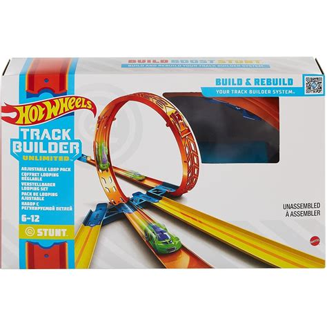 Mattel Hot Wheels Track Builder Unlimited Adjustable Loop Βασικά Εξαρτήματα Πίστας GLC GVG