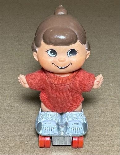 Vintage 1970 Mattel Hot Wheels Small Shots Sillie Millie Girl Doll On Skates EBay