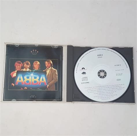 Original Abba Gold Greatest Hits Cd Polydor Label Songs Dancing