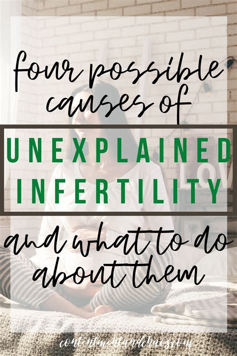 Causes Of Infertility Artofit