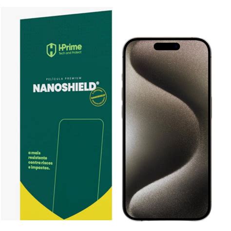 Pel Cula Hprime Premium Nanoshield Apple Iphone Pro Shopee Brasil