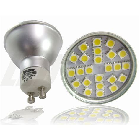 Żarówka Led 24 Smd5050 Gu10 230v Biała Zimna 4 5w 5077257162