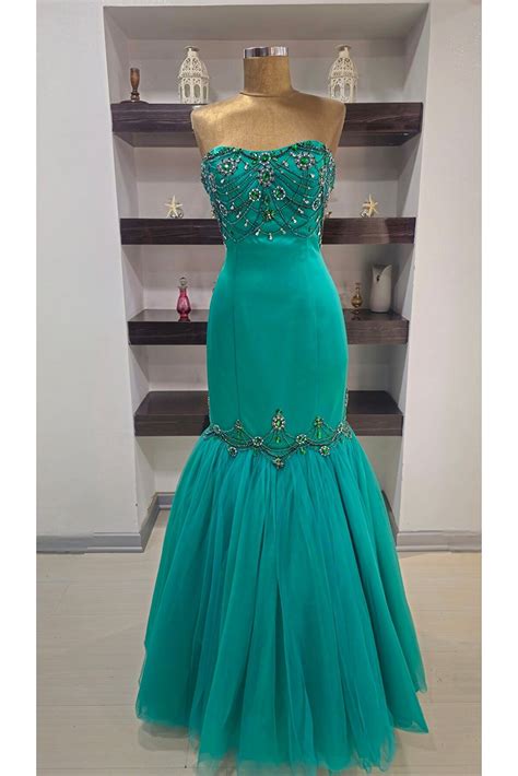 Sherri Hill Z Mr T Ye Ili Straplez Bal K Ni Anl K K Nal K Abiye Elbise